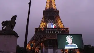 France pays tribute to frontline workers
