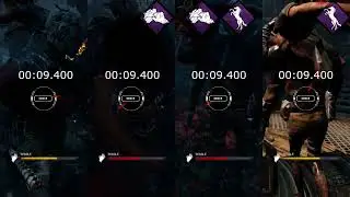 BUFFED Boil Over + Iron Grasp Wiggle Time / Struggle Comparison - Dead by Daylight
