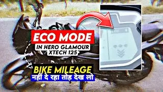 Hero Glamour Xtec 125 | Eco Mode In Glamour | creative gurutech