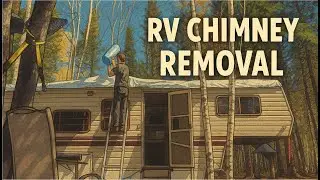 Посмотрите, как я спасаю свой кемпер от воды!