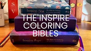 Inspire Coloring Bibles & Creative Journaling 😊📚🖌️🌿 #bible #booktok #biblejournaling