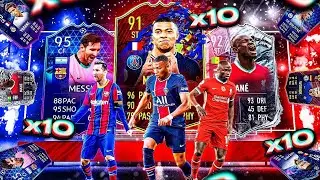 What do you get from 10 Guaranteed Freeze Party Bag Packs?