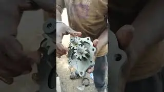 hino engine oil pump fitting