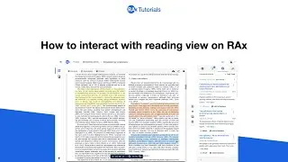 Enago Read Tutorials - How to Use Reading View Feature on Enago Read