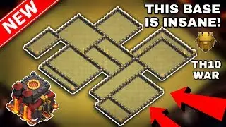BEST TOWN HALL 10 WAR BASE | ANTI 2/3 STAR | ANTI EVERYTHING | Clash of Clans Th10 War Base 2019