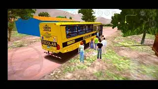 (PBS) Linha rural escolar com o neobus thunder midi VW 15190 OD Euro V!