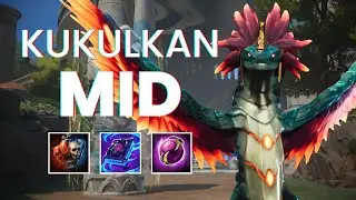 FUMANDO GRINGOS de KULKULKAN MID - SMITE 2 ALPHA WEEKEND KUKULKAN GAMEPLAY