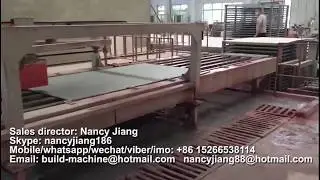 Nancy mgo panel making machine/magnesium oxide board machine making plant