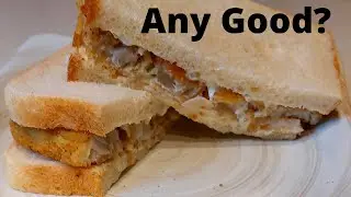 Canadian Tries Fish Finger Sarnie For The FIRST Time!