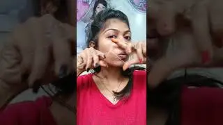 Self Threading at Home 🏠 #short #shorts #viral #thread #threading #hairremoval #self #home