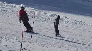 Snowboarding at Soda spring - California -2026