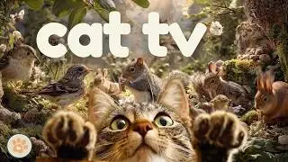 CAT TV - Bunnies 🐰 Mice 🐭 Birds 🐦 + MORE ‼️ Boredom Fix for Home Alone Cats 🐱