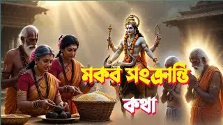 মকর সংক্রান্তির ব্রতকথা। মকর সংক্রান্তির উৎসবের মাহাত্ম্য #makarsankranti #গঙ্গাসাগর  #geeta 