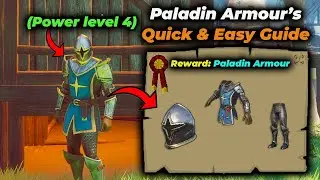 RuneScape Dragonwilds: How to Get Paladin Armor &ndash; Quick & Easy Power Level 4 Guide!