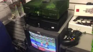 Halo Xbox coin op modded: Brooklyn Video Games 8/2/2017