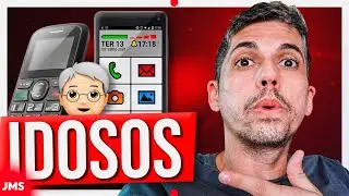 O CELULAR CERTO PARA UM IDOSO! 60+ Com ou sem Whatsapp