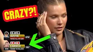 Celebrity Poker Top 5 Poker Hands with Alexandra Botez, Nick Austin, Josie Canseco & Josh Richards