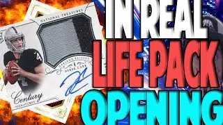 INSANE PULLS!! NASTY AUTOGRAPHS - IN REAL LIFE PACK OPENING | NATIONAL TREASURE BOX OPENING