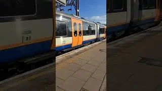 London Overground class 710 departing South Kenton 710267 24/1/23 #shorts
