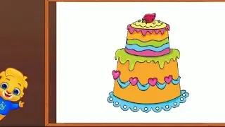 Cake made out for Christmas drawing game. #ytvideo  @Paintellectul Priya @Artcoaster @Mystic Mimansa