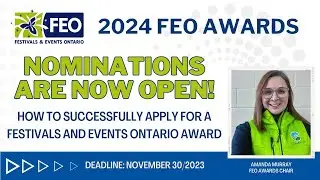 2023 FEO Awards Instructional Video