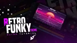 Retro Funky Theme Outro on Android | Ps Touch + Kinemaster