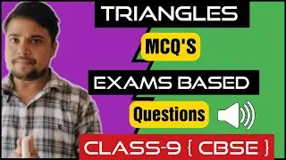 Triangle MCQ Questions | Triangle MCQ |