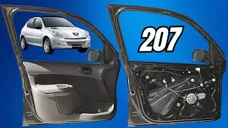 Cómo Desarmar el Panel de Puerta del Peugeot 207 (Paso a Paso)