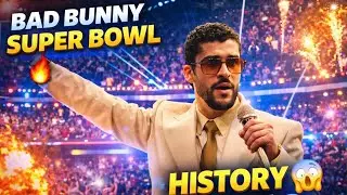 Bad Bunny Super Bowl Halftime Show 🔥  #badbunny #viralvideo 