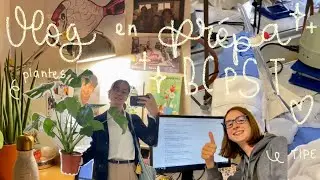 vlog 📉 la vie en pr&eacute;pa bcpst  | r&eacute;visions, colles, TP, int&eacute;gration et mon anniversaire