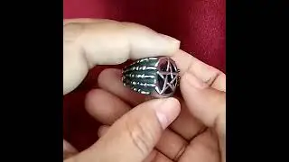 Dragon Claws Pentagram Stainless Steel Ring