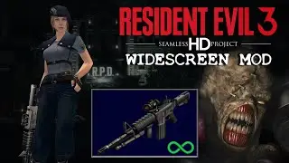 Resident Evil 3 Nemesis HD Project Widescreen fix►Убить всех► ONLY Assault rifle (ХАРД) #1