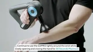 Theragun G3 PRO - jak rozmasowywać zesp&oacute;ł urazowy nadgarstka?