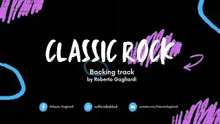 Classic Rock A minor 72bpm Backing Track by Roberto Gagliardi