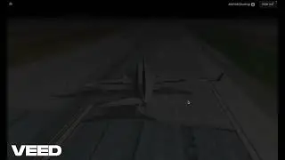 GeoFS 737 SFO 01R 40kts Crosswind