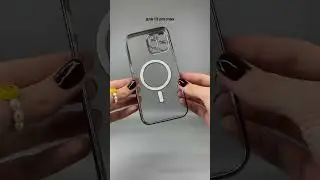 Прозрачный чехол бампер J-Case Magsafe для IPhone 13 Pro Max (черный) - Мобильные Штучки.