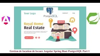 Projet gestion de location Angular Spring Boot PostgreSQL