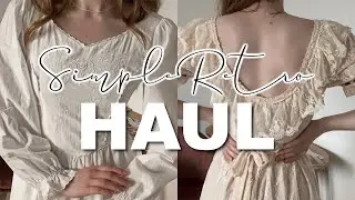 SIMPLE RETRO HAUL | ЗНАКОМСТВО С БРЕНДОМ