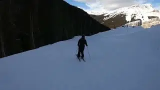 Sunshine Village Ski Resort - Jack Rabbit Chair Lift to Banff Ave.