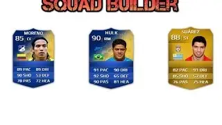 Squad builder: Feat Suarez, TOTS Moreno, TOTS Hulk