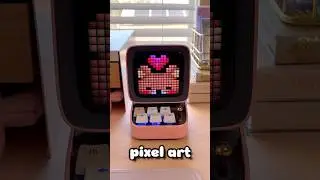 the CUTEST PIXEL ART speaker! #Divoom #DitooPro