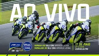 AO VIVO: Yamaha R15 e Yamalube R3 BLU CRU América Latina 2025 | 2ª etapa | Curvelo/MG