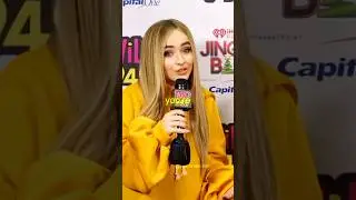 How does Sabrina Carpenter handles CUDDLE SEASON! 😂😂