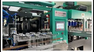 Plastic PET Jar Blowing machine with 5 sets servo motors Taizhou Fupusi machinery wide mouth Jar