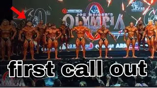 Ramon Dino out of top 3 ? | First callout Men's classic physique