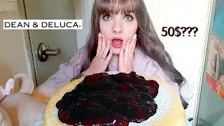 I'M LEAVING ✈️ THE BEST NEW YORK CHEESECAKE EVER MUKBANG 🎂 치즈케익 한판 먹방