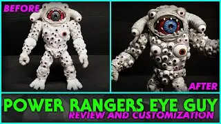 Mighty Morphin Power Rangers Lightning Collection Eye Guy Action Figure Review & Customization