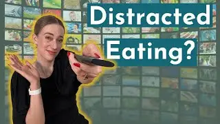Is It Bad To Eat & Watch TV? |  Dietitian Gives Her HONEST Opinion!