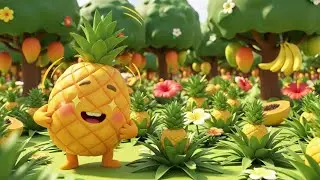 Crazy Dancing Fruits 🍎🍌 | Fun Kids Song to Learn Fruits and Colors
