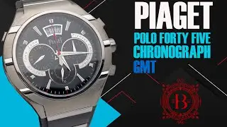 Piaget Polo Forty Five Chronograph GMT G0A34002